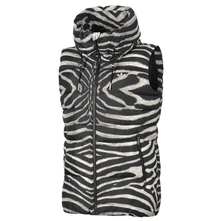 Adidas Original Chaleco Mujer Zebras Vest (blanco/negro)