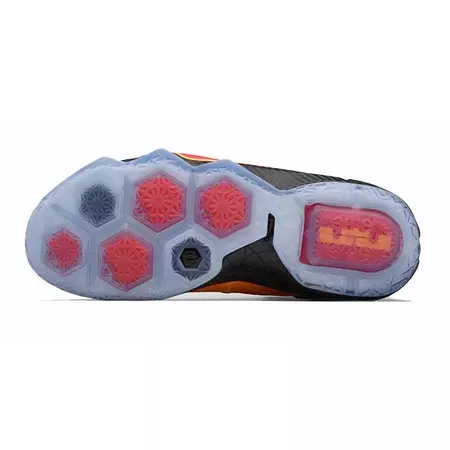 Lebron XII "Cleveland" (830/laserorange/bright crimson)