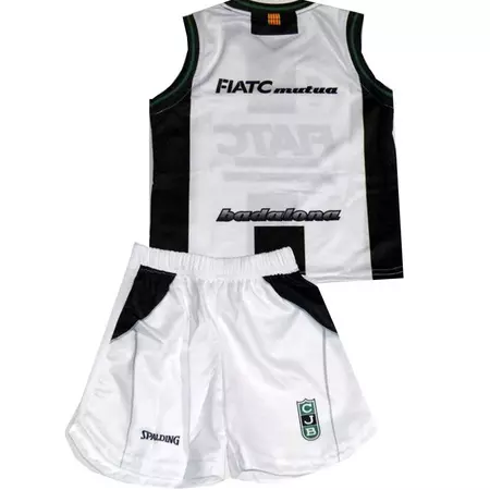 Pack Niño Joventut Badalona ACB 2ª Equipación (blanco/negro/verde)