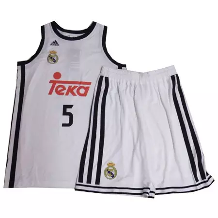 Pack Niño Rudy Real Madrid Basket (blanco/negro)
