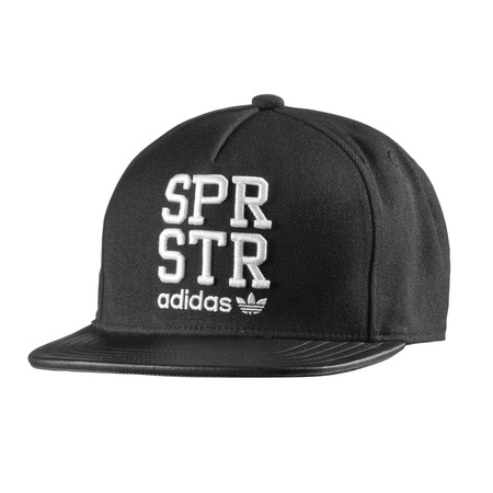Adidas Originals Gorra Superstar Snap-Back (negro/blanco)