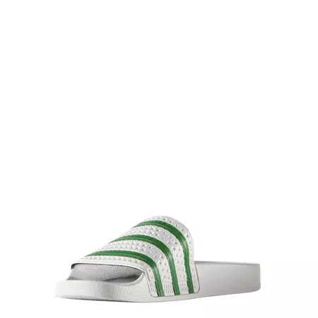 Adidas Originals Adilette (blanco/verde)