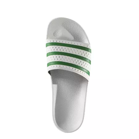 Adidas Originals Adilette (blanco/verde)
