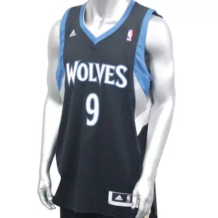 Camiseta NBA Swingman Ricky Rubio Minnesota Timberwolves (negro)