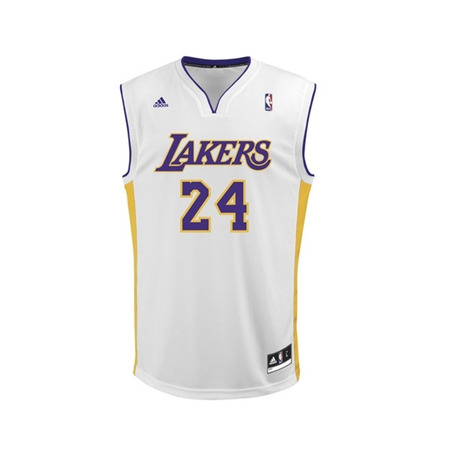 Adidas Camiseta Réplica Bryant Lakers (blanco/purpura/amarillo)