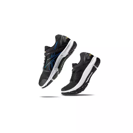 Reebok Sport Fury RS (Negro/Blanco/Azul/Naranja)