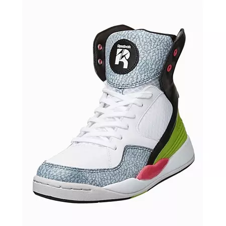 Reebok Alicia Keys Court Mid (blanco/negro/verde/)