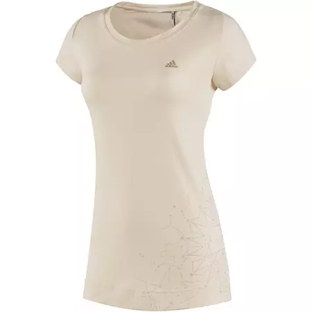 Adidas Camiseta Mujer Pure Classic Tee (hueso)