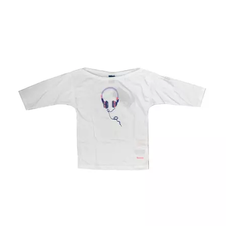 Reebok Camiseta Manga 3/4 Niña G SCJ (blanco)