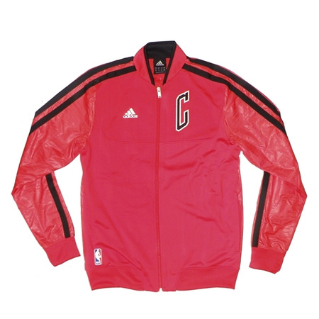 Adidas Chaqueta On-Court Chicago Bulls (rojo/negro)