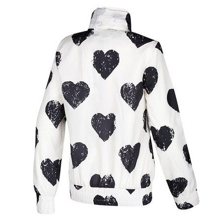Adidas Chaqueta Mujer Heart Graphic WB (blanca/negro)