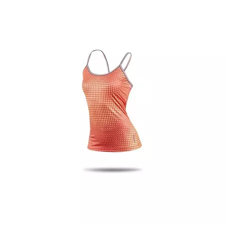 Reebok Tops Work Out Ready Print LBT (Naranja)