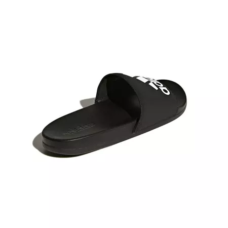 Adidas Adilette Cloudfoam Plus Logo Slide (Black)