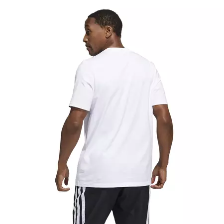 Adidas Basketball Aworld Hoops Graphic Tee "White"