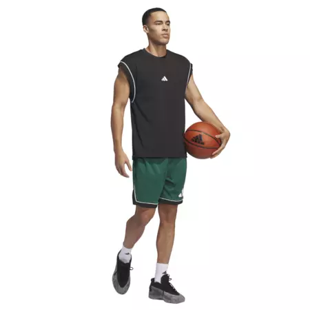 Adidas Basketball Badge of Sport Shorts "Team Dark Green"