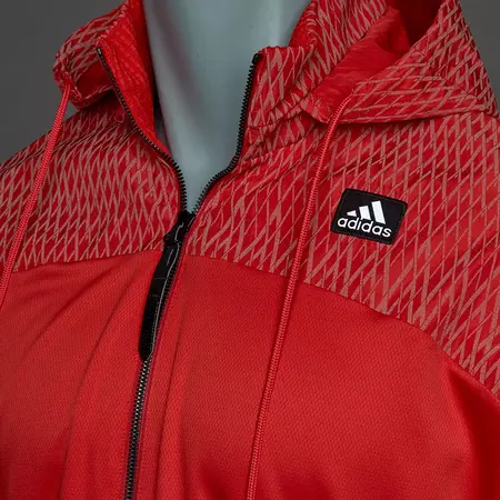 Adidas Basketball League Windmill Jacket (Scarlet)