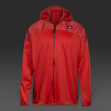Adidas Basketball League Windmill Jacket (Scarlet)
