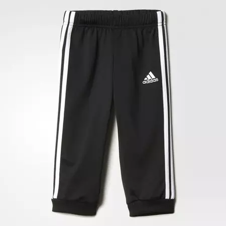 Adidas Chándal Bebé Shiny (blue/black/white)