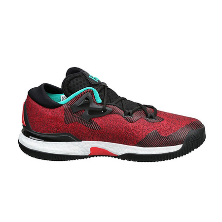 Adidas Crazylight Boost Low 2016 James Harden "Red Ghost" (core black/white/shock mint)