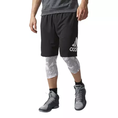 Adidas Crazylight GFX Shorts Tights (black/white)