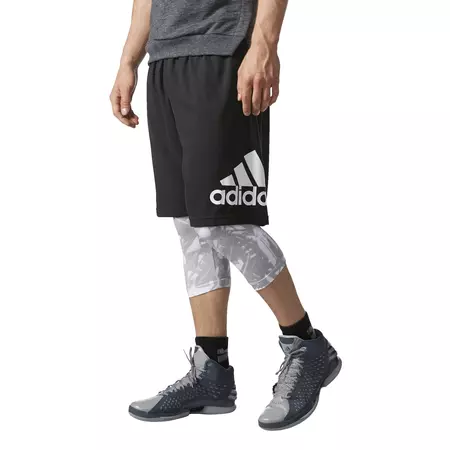 Adidas Crazylight GFX Shorts Tights (black/white)