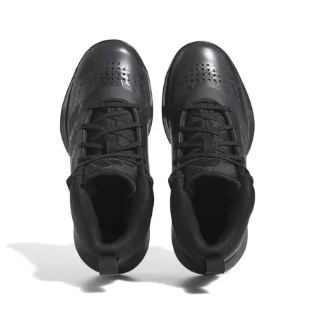 Adidas Cross Em Up 5 Kids Wide "Black"