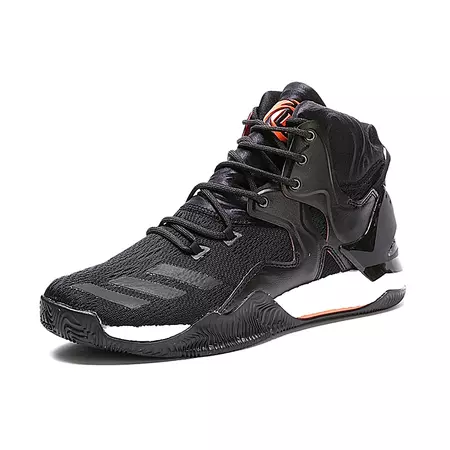 Adidas D Rose 7 Primeknit "Dark"  (black/white/orange)