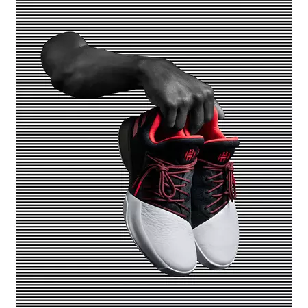 Adidas Harden Vol. 1 "Pioneer" Junior (black/white/red)