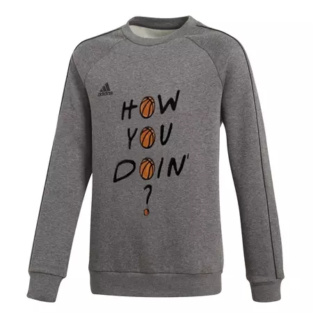 Adidas Junior Core 18 How You Doin? Sweat Top
