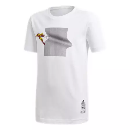 Adidas Junior Marvel Iron Man Tee (white)