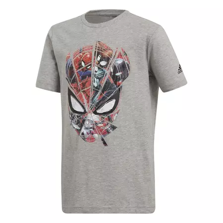 Adidas Junior Marvel Spider-Man Graphic Tee (grey)