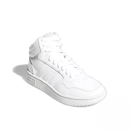 Adidas Kids Hoops 3.0 Mid Classic "White"