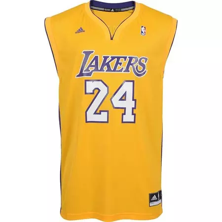 Adidas Camiseta Réplica Kobe Bryant Lakers (amarilla)