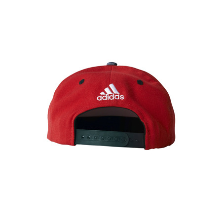 Adidas NBA Bulls Flat Brim Cap (red/black/white)