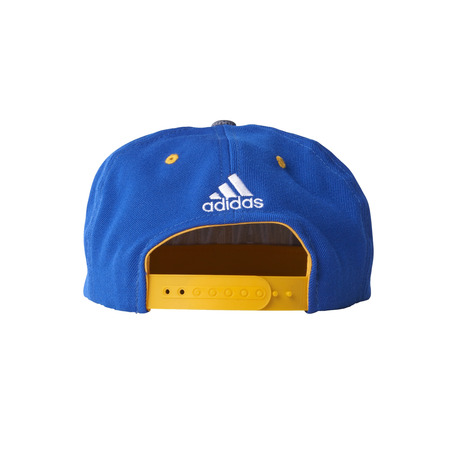 Adidas NBA Warriors Flat Brim Cap (blue/yellow/white)