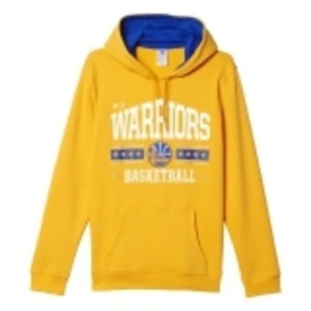 Adidas NBA Washed Pullover Hoody Golden State Warrios (Jaune / Blanc / Bleu)