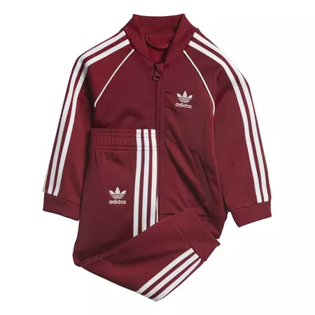 Adidas Originals Superstar Tracksuit Infants (Burgundy)