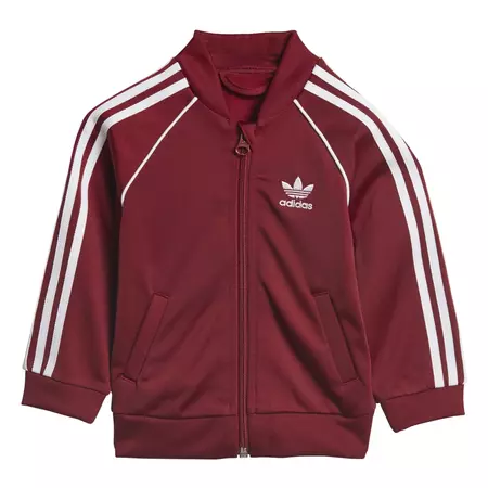 Adidas Originals Superstar Tracksuit Infants (Burgundy)