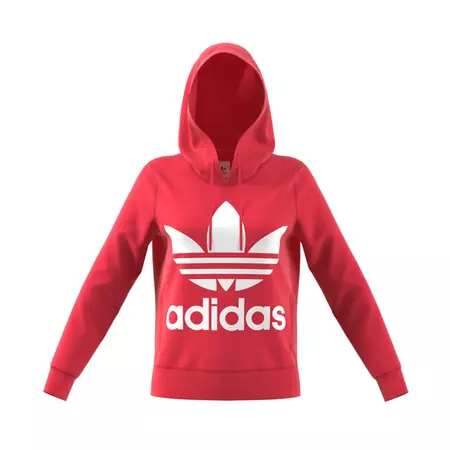 Adidas Original Trefoil Hoodie Sweat (Core Pink)