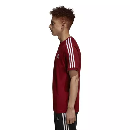 Adidas Originals 3 Stripes T-Shirt (Red)