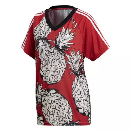 Adidas Originals 3-Stripes Tee "Tropical Pineapple Fruit"