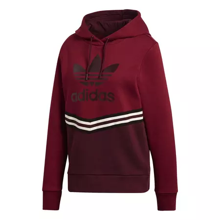 Adidas Originals Adibreak Hodded Swatshirt (Collegiate burgundy/Maroon)