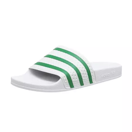 Adidas Originals Adilette (blanco/verde)