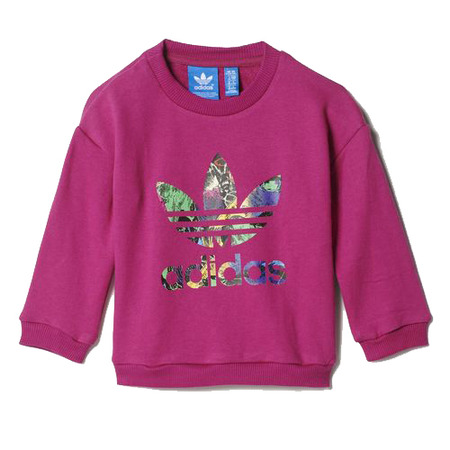 Adidas Originals Bebé Crew Sweatshirt Set Animal (strong pink/multicolor)