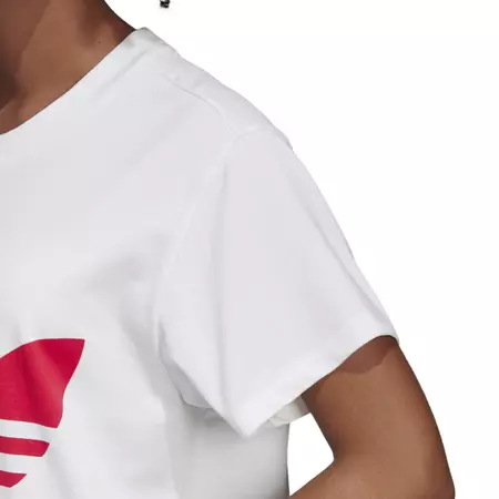 Adidas Originals Big Trefoil Oversize Tee W (white/Red)
