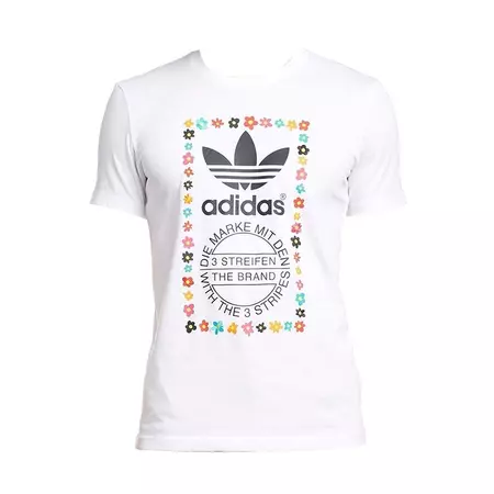Adidas Originals Camiseta Graphic Daisy Flowers By Pharrell Williams