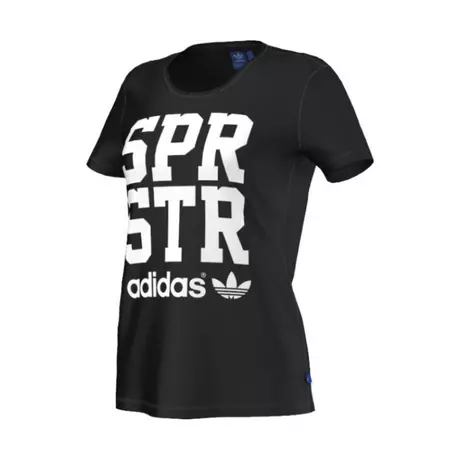 Adidas Originals Camiseta Femme Big Letter Superstar