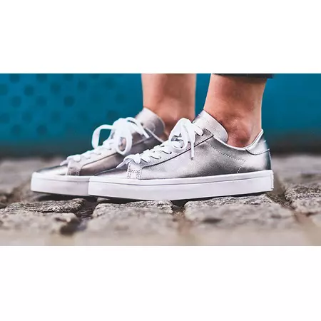 Adidas Originals Court Vantage W (Night metallic. F13/ftwr white)