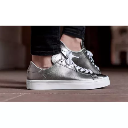 Adidas Originals Court Vantage W (Night metallic. F13/ftwr white)