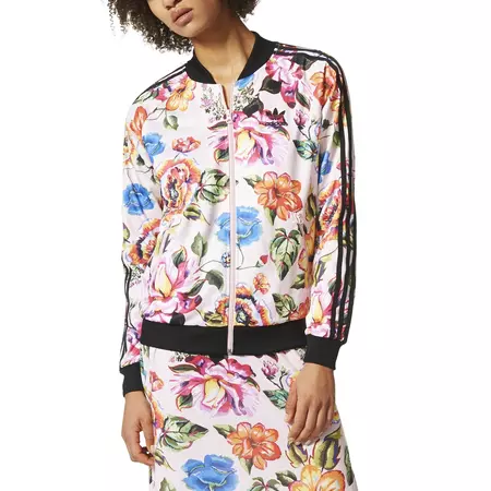 Adidas Originals Floralita Superstar Track Top "The Farm" (multicolor)